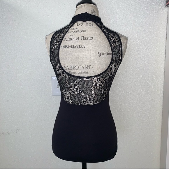 Limiles Dance High Neck Lace Leotard - Picture 6 of 11